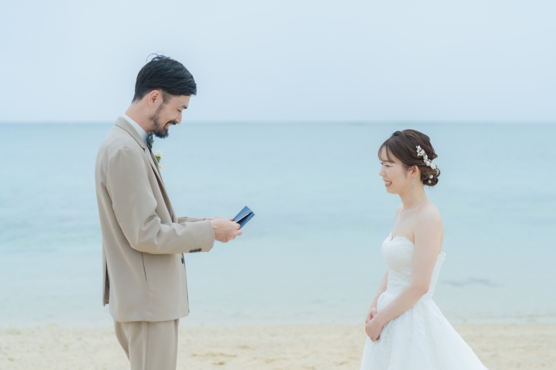 お二人だけの幸せな空間を近くで。。