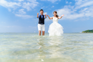 ウォーターイン撮影で大盛り上がり！