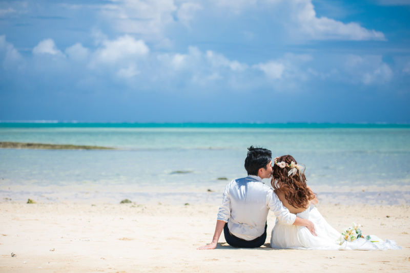 綺麗な海を眺ながら☆