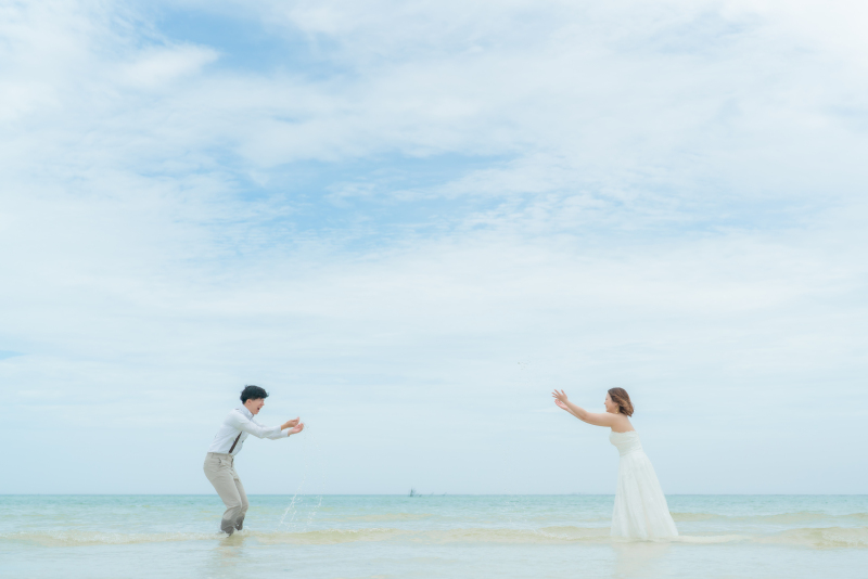 遊びながらの撮影