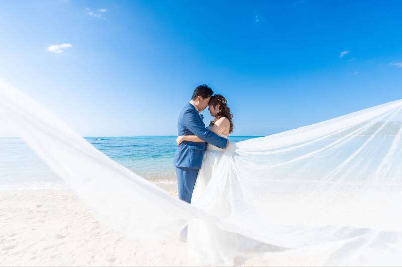 ふわりと舞うドレス