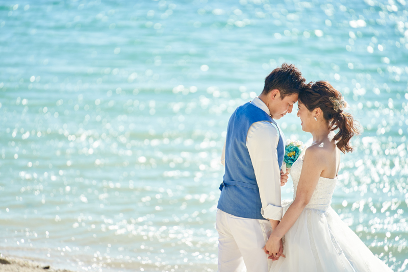 目線を近づけて