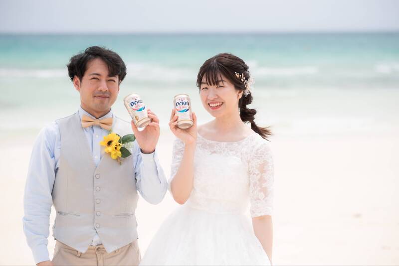 オリオンビールと