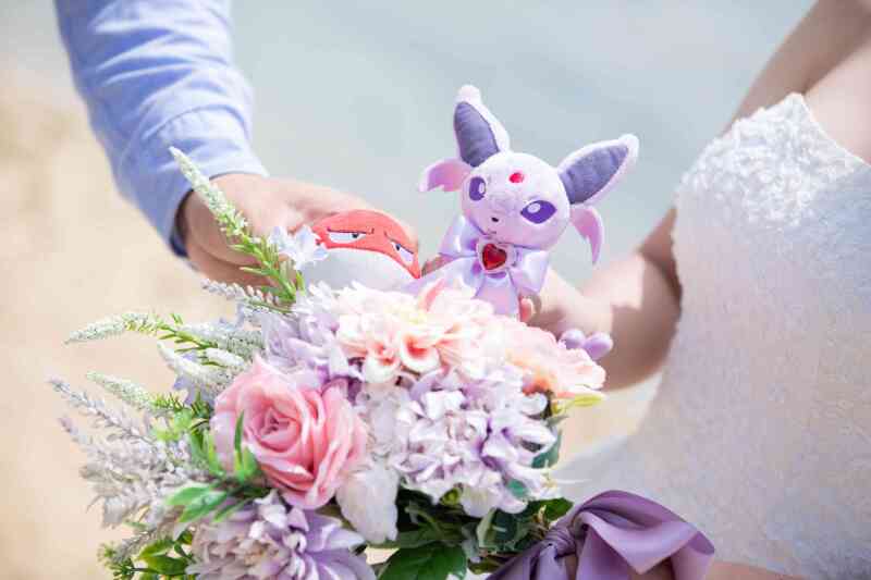 こだわりの小物を持参して