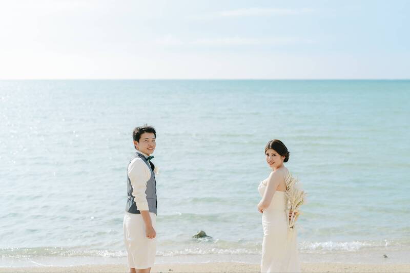 振り返りショット