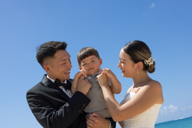 家族3人でも撮影可能です◎一緒に衣装着て可愛い!