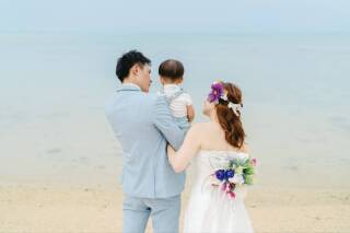 お子様と共に、未来に残るフォトウェディングを