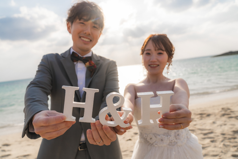 イニシャル撮影も