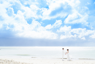 青い海を見ながら…☆