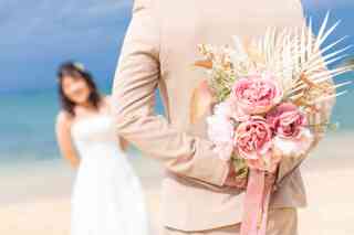 ビーチで大満足フォト