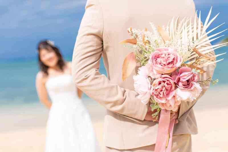 ビーチで大満足フォト