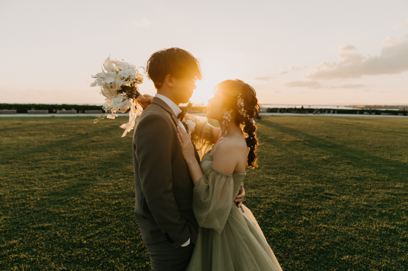 【選べるロケーションプラン｜衣装2着＆ドローン撮影付き】青空からサンセットまで！