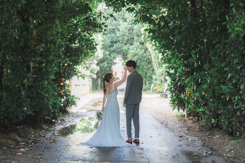 グリーンの中におふたり