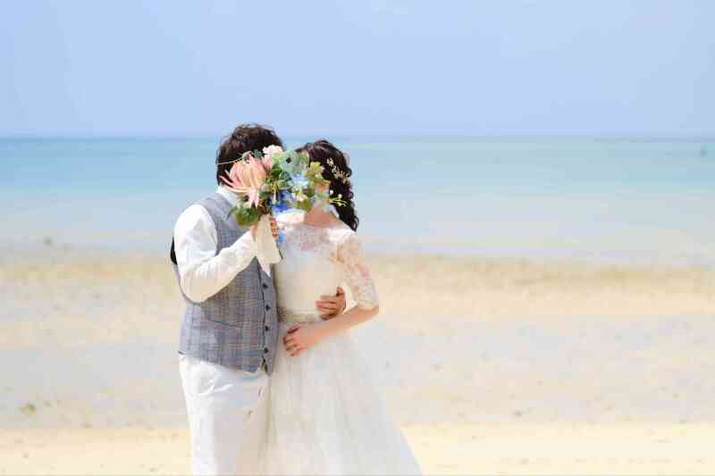 ビーチで大満足フォト