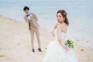 ロマン溢れるビーチ撮影