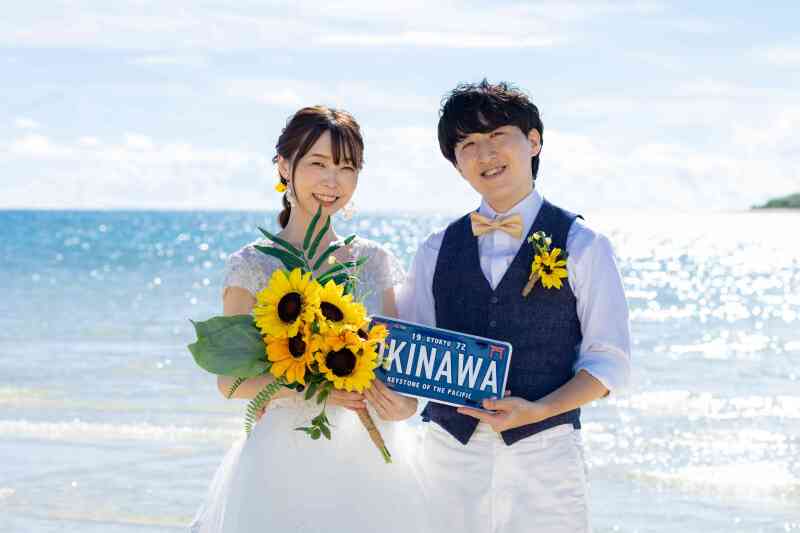 爽やかな笑顔で