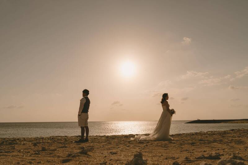 サンセット撮影