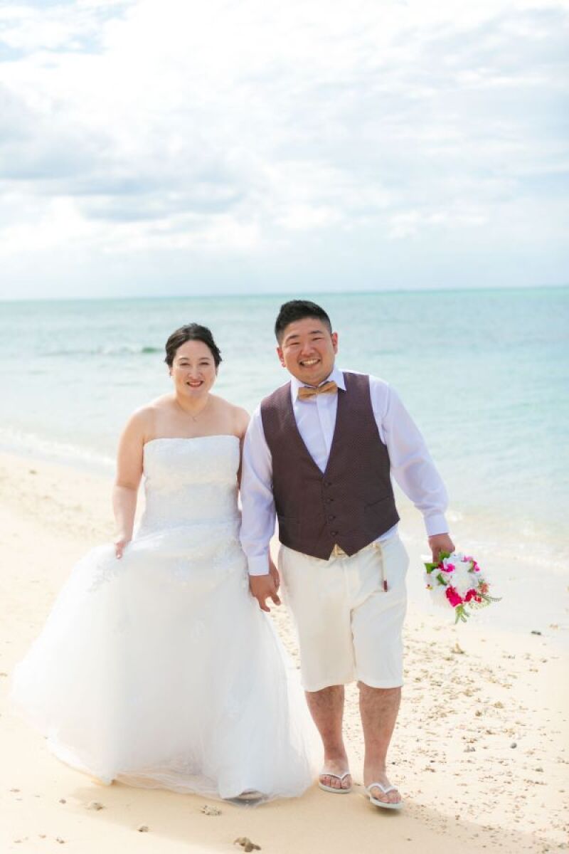 冬のビーチに繰り出した