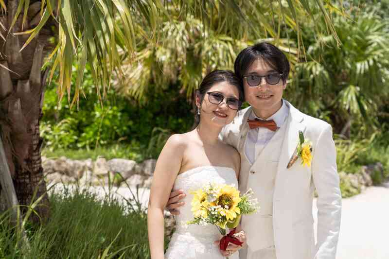 ビーチの近くで