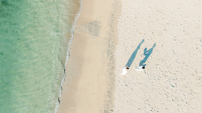 ドローンショット