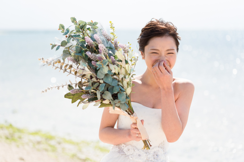 撮影中が楽しいフォトウェディング！