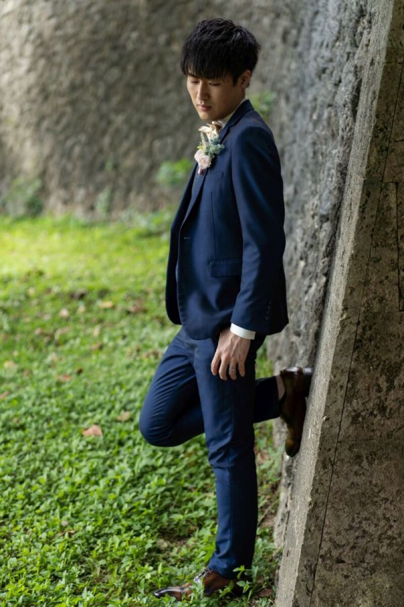 新郎様のソロショット