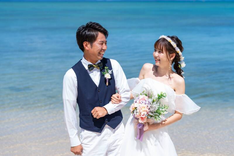 見つめ合いながら