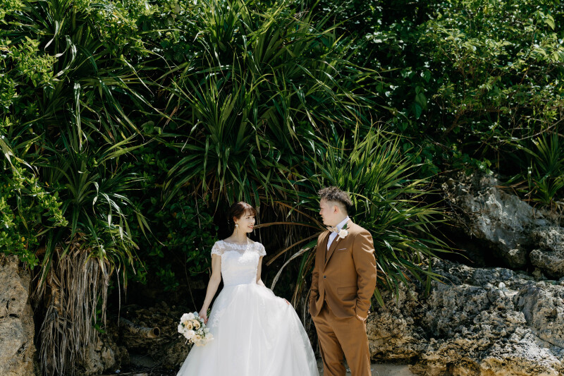 南国ならではの深緑と