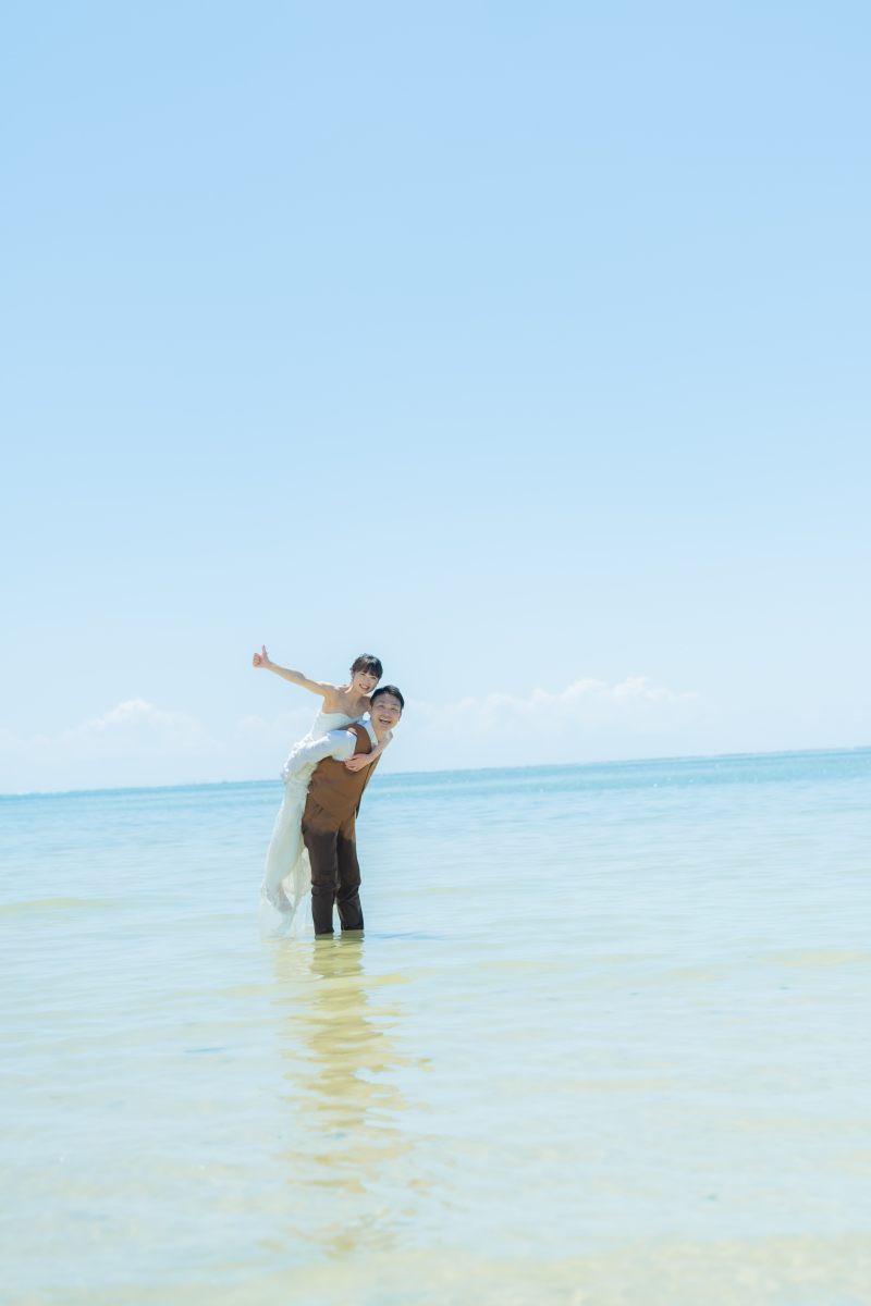 海にも入って盛り沢山!