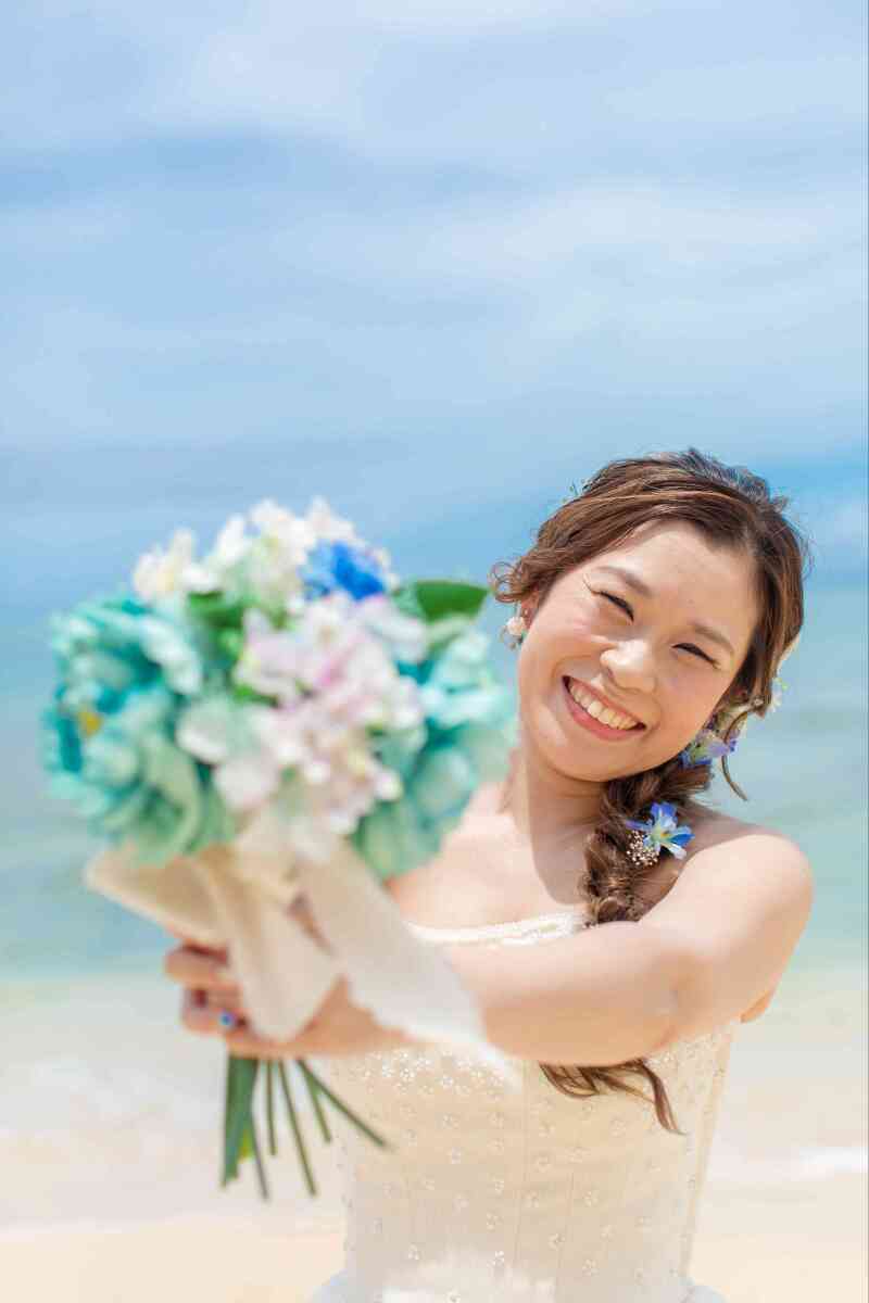 １００点満点の笑顔で