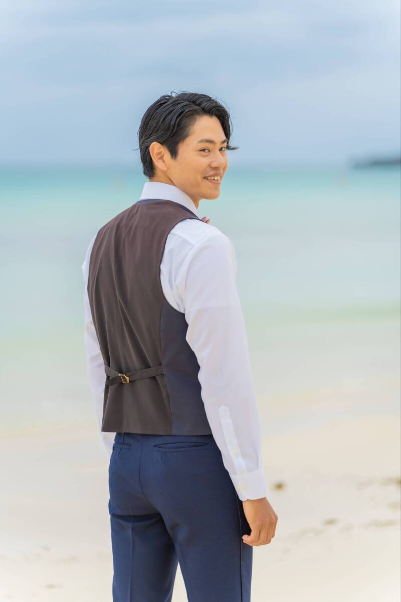 振り返りショット