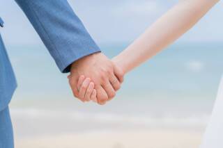 おふたりらしい笑顔で