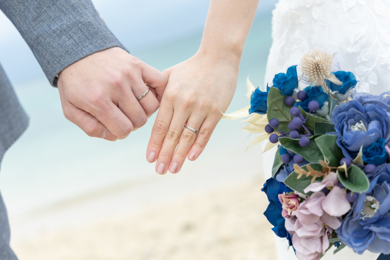 想いが詰まった指輪ショット