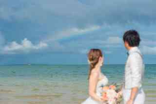 虹が架かった奇跡の日