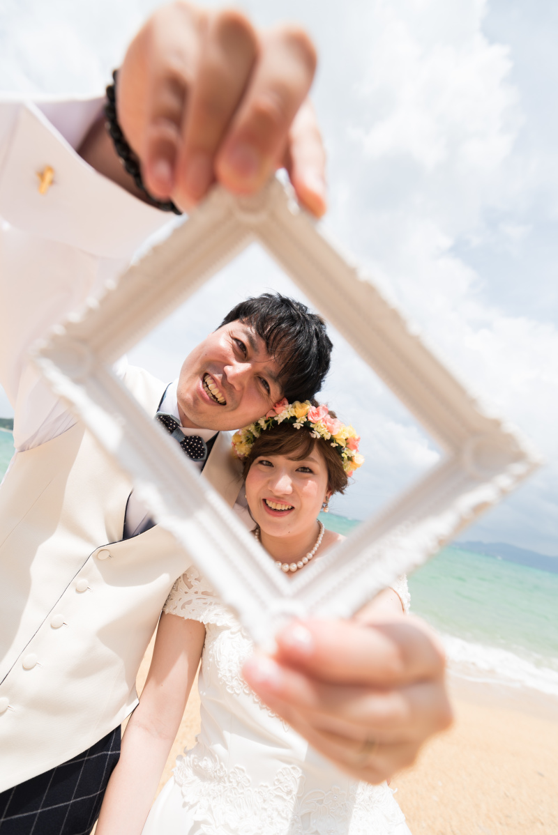 フォトフレームを使って