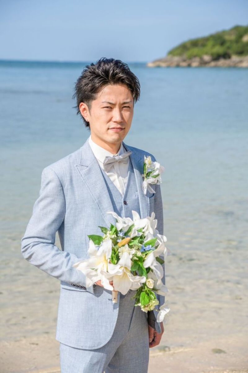 ビーチの色とマッチ