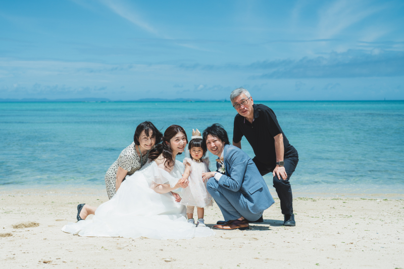 家族全員でのお写真もぜひ残しましょう!♡