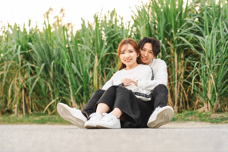 最後は私服撮影を・・・