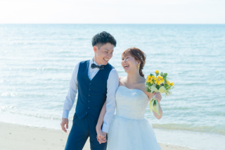 【ビーチ＋グリーン2ロケ撮影】底抜けの笑顔で！