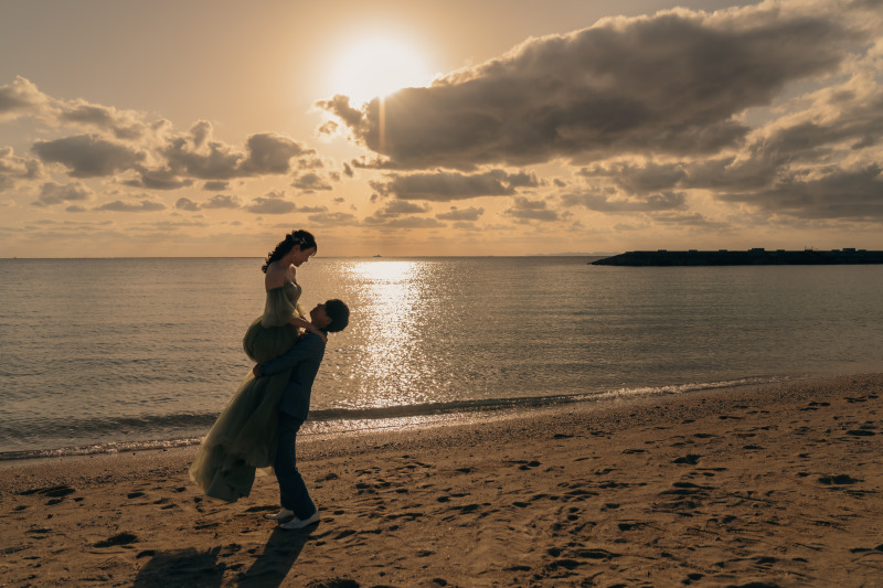 締めくくりには抱っこで♡