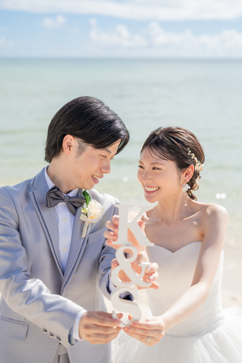 イニシャルを使って