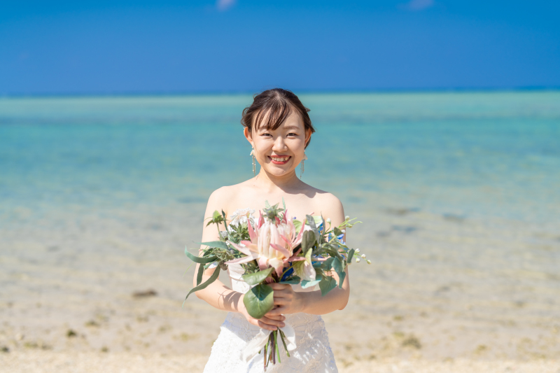 ブーケとともに