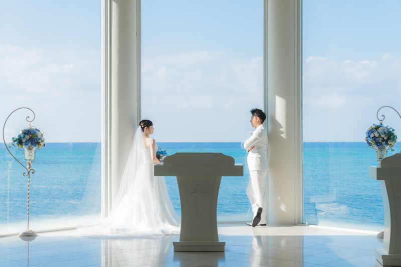 【★新婦様ドレス2着付き★チャペル＆ビーチ＆サンセット】撮影ロケーションが豊富♬