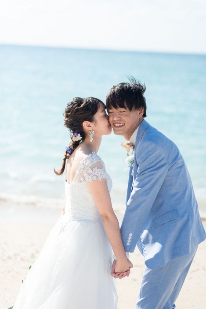 花嫁様からのKISS♡