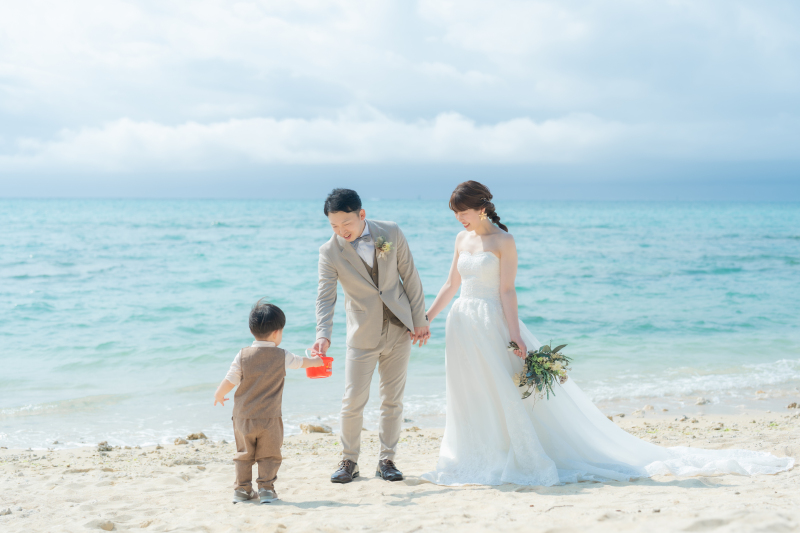 【ベビーシッター同行付きファミリーフォトプラン】家族で一緒に楽しむ1日