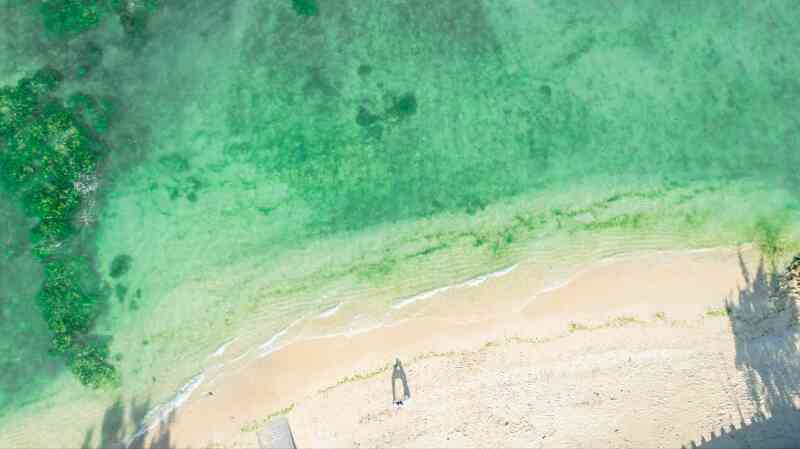 ビーチで充実フォト