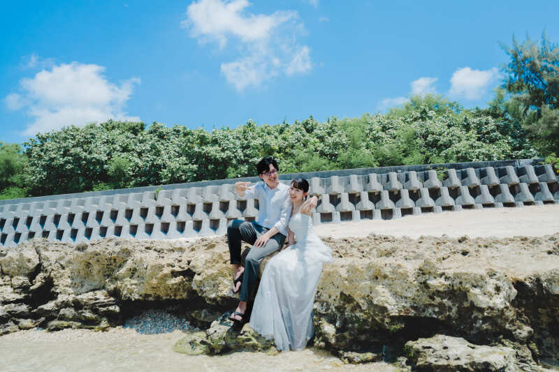 【天然ビーチ＆ウォーターイン＆ドローン撮影コミコミ125カットプラン】盛り沢山♡