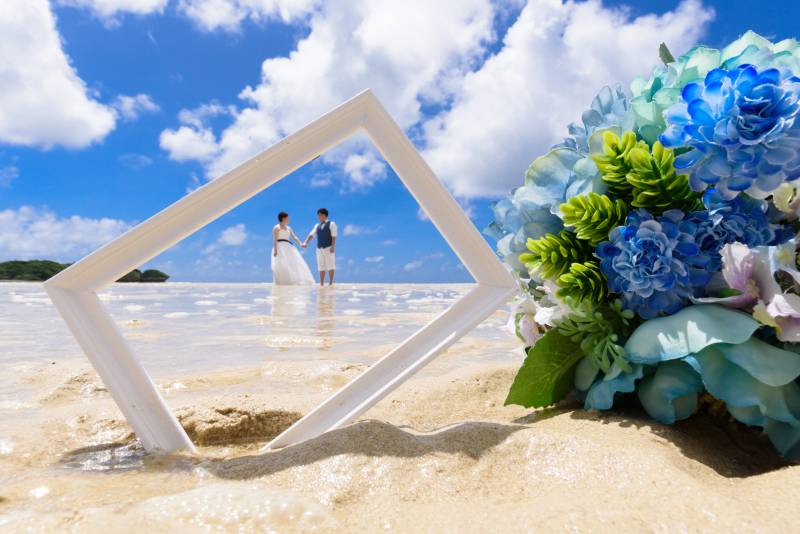 フォトフレームの中に