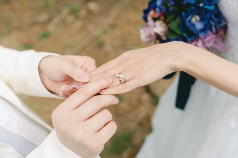 大切な指輪と共に。。