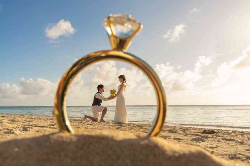 最後はロマンチックに